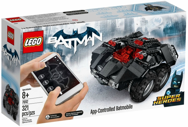 Boxart van Batmobiel met App-bediening (DC Super Heroes) (76112) (DCSuperheroes), DC Super Heroes