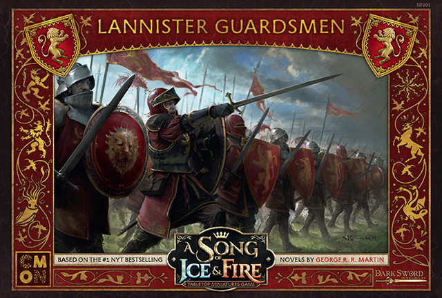 A Song Of Ice & Fire Uitbreiding: Lannister Guards (Bordspellen), Cool Mini Or Not