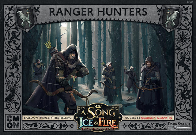 A Song Of Ice & Fire Uitbreiding: Night's Watch Ranger Hunters (Bordspellen), Cool Mini Or Not
