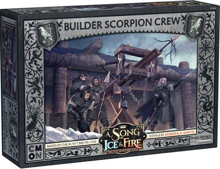 A Song Of Ice & Fire Uitbreiding: Night's Watch Builder Scorpion Crew (Bordspellen), Cool Mini Or Not