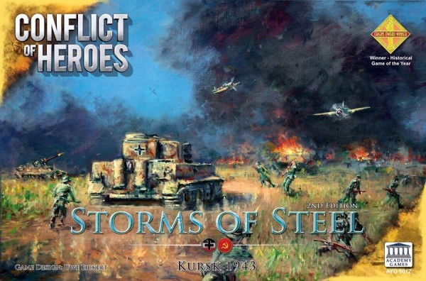 Conflict Of Heroes Storms Of Steel - Kursk 1943 2nd Edition (Bordspellen), Academy Games