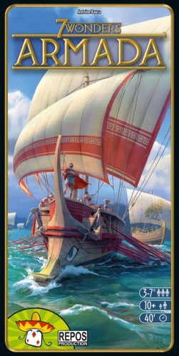 7 Wonders Uitbreiding: Armada (Bordspellen), Repos Productions