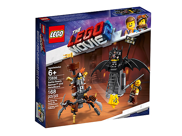Boxart van Gevechtsklare Batman en Metaalbaard (The Movie 2) (70836) (LegoMovie), The Movie 2