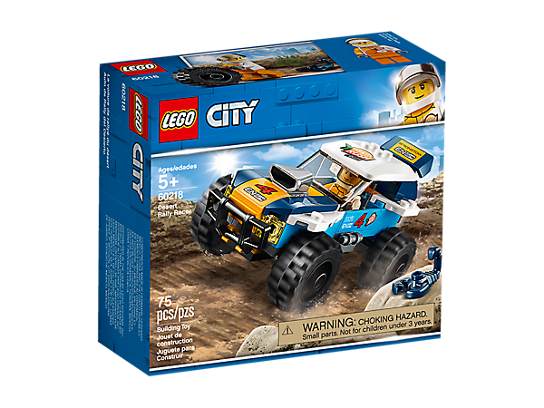 Boxart van Woestijn Rallywagen (City) (60218) (City), City