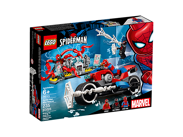 Boxart van Spider-Man Bike Reddingsactie (Marvel Super Heroes) (76113) (Marvel), Marver Super Heroes