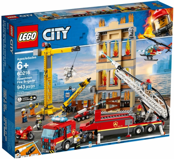 Boxart van Brandweerkazerne in de Stad (City) (60216) (City), City