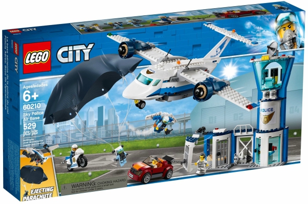Boxart van Luchtpolitie Luchtmachtbasis (City) (60210) (City), City