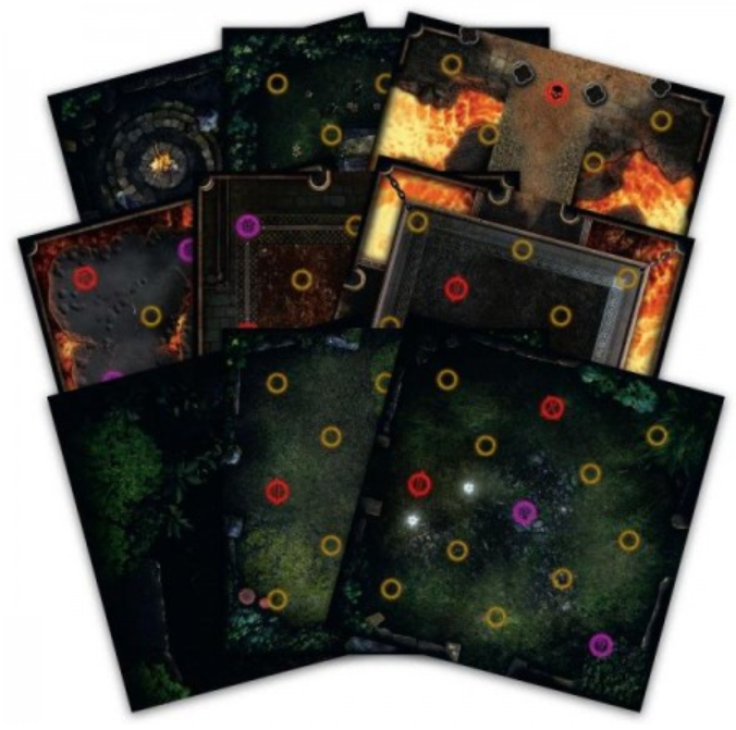 Dark Souls: The Board Game Uitbreiding: Darkroot Basin & Iron Keep Tile Set (Bordspellen), Steamforged Games