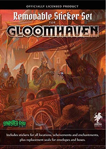 Gloomhaven: Verwijderbare Sticker Set (Bordspellen), Cephalofair Games