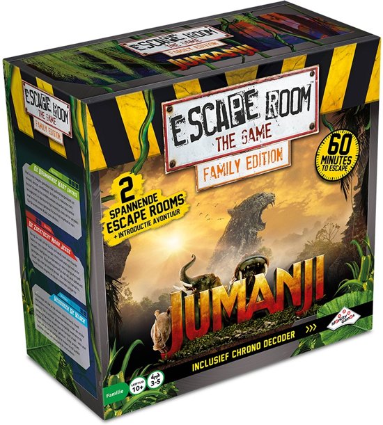 Escape Room The Game: Jumanji Familie Editie (Bordspellen), Identity Games