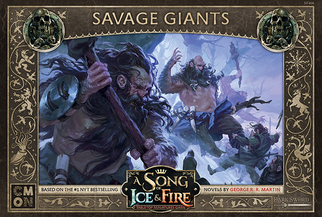 A Song of Ice & Fire Uitbreiding: Free Folk Savage Giants (Bordspellen), Cool Mini Or Not