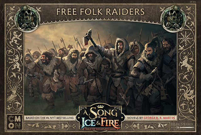 A Song of Ice & Fire Uitbreiding: Free Folk Raiders (Bordspellen), Cool Mini Or Not