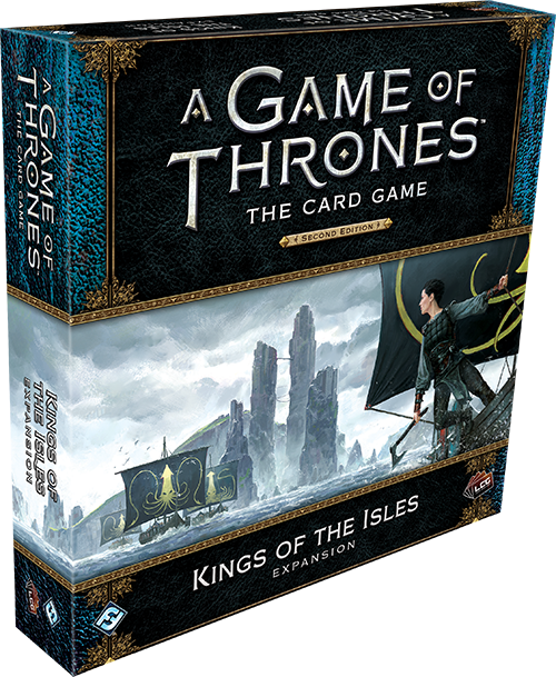 A Game Of Thrones TCG 2nd Edition Uitbreiding: Kings of the Isles (Bordspellen), Fantasy Flight Games