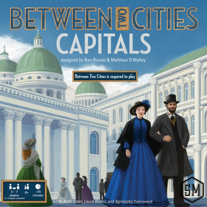 Between Two Cities Uitbreiding: Capitals (Bordspellen), Stonemaier Games