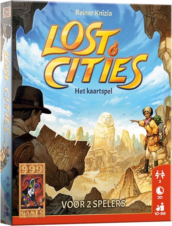 Lost Cities: Het Kaartspel (Bordspellen), 999 Games