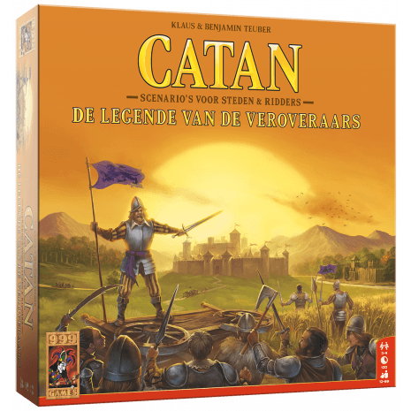 Catan Uitbreiding: De Legende van de Veroveraars (Bordspellen), 999 Games