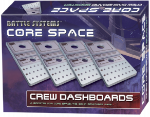 Core Space Uitbreiding: Crew Dashboards (Bordspellen),  Battle Systems Ltd 