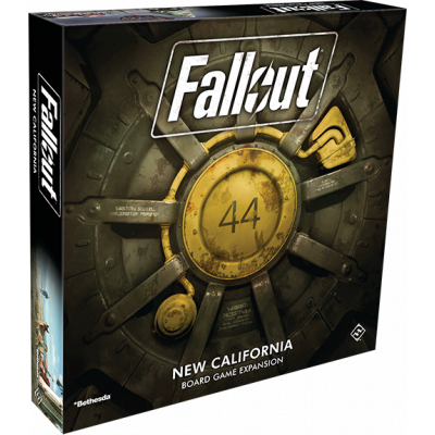 Fallout The Boardgame Uitbreiding: New California (Bordspellen), Fantasy Flight Games
