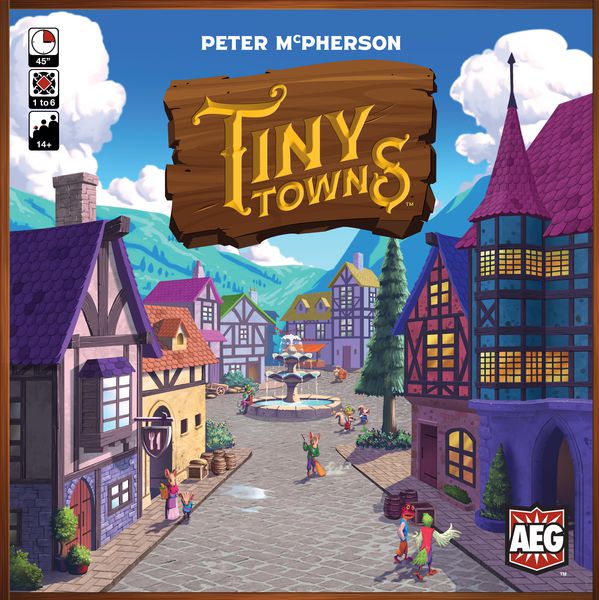 Tiny Towns (ENG) (Bordspellen), AEG
