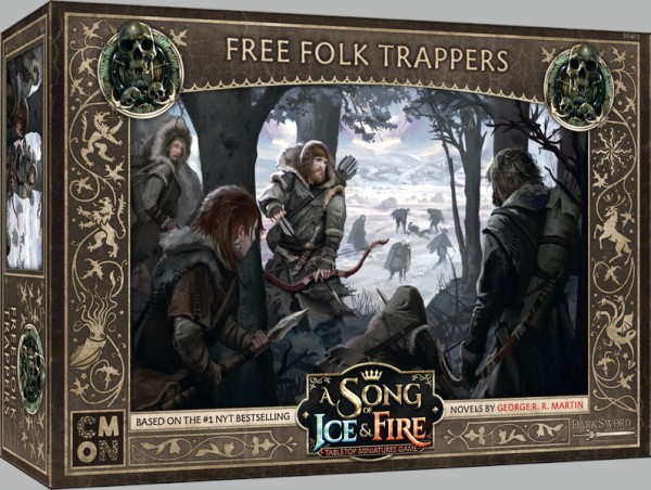 A Song of Ice & Fire Uitbreiding: Free Folk Trappers (Bordspellen), Cool Mini Or Not 