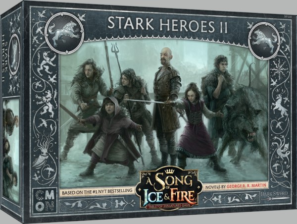 A Song Of Ice & Fire Uitbreiding: Stark Heroes II (Bordspellen), Cool Mini Or Not 