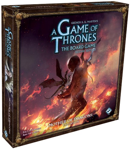 A Game of Thrones 2nd Edition Uitbreiding: Mother of Dragons (ENG) (Bordspellen), Fantasy Flight Games