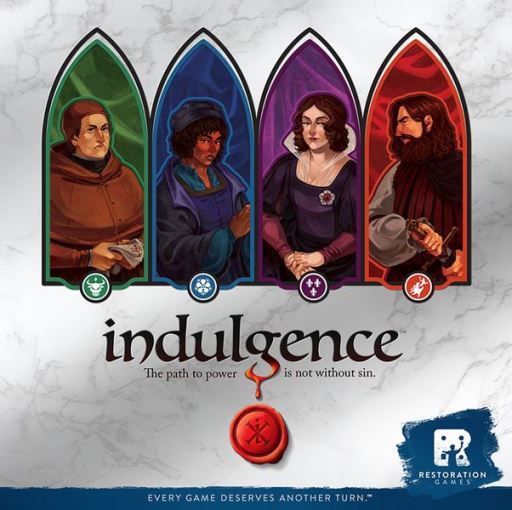 Indulgence (Bordspellen), Restoration Games