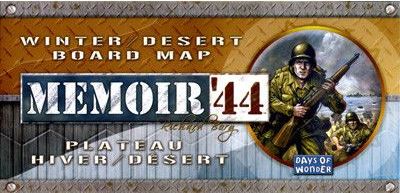 Memoir '44 Uitbreiding: Winter Desert Map (Bordspellen), Days of Wonder