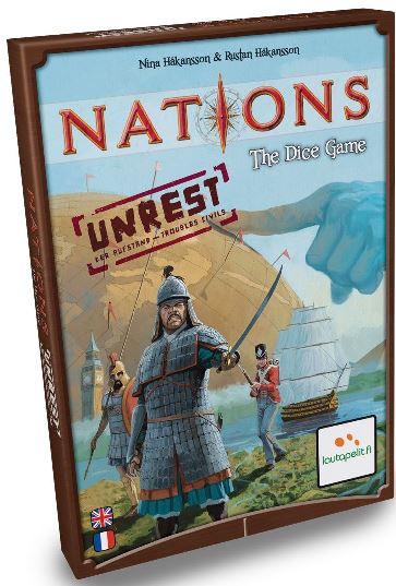 Nations The Dice Game Uitbreiding: Unrest (Bordspellen), Lautapelit