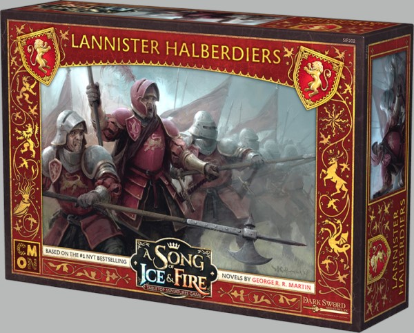 A Song Of Ice & Fire Uitbreiding: Lannister Halberdiers (Bordspellen), Cool Mini Or Not