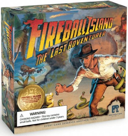 Fireball Island Uitbreiding: Last Adventurer (Bordspellen), Restoration Games