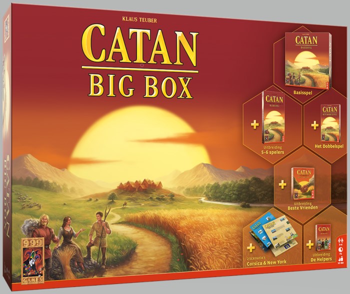 Catan: Big Box 2019 (Bordspellen), 999 Games