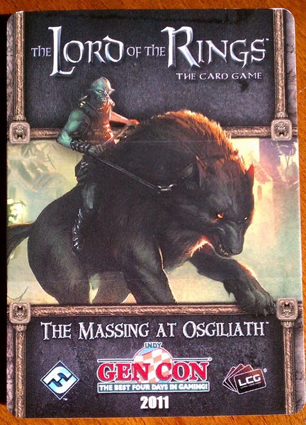 Lord Of The Rings TCG Uitbreiding: The Massing At Osgiliath (Bordspellen), Fantasy Flight Games