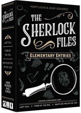 The Sherlock Files: Elementary Entries (Bordspellen), Indie Boards & Cards