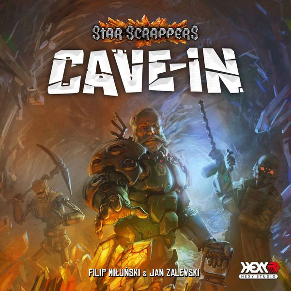 Star Scrappers: Cave-in (Bordspellen), Hexy Studio
