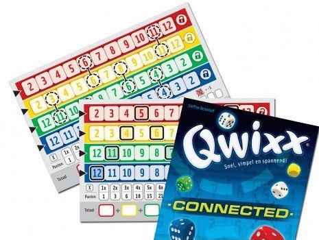 Qwixx Uitbreiding: Connected (Bordspellen), White Goblin Games