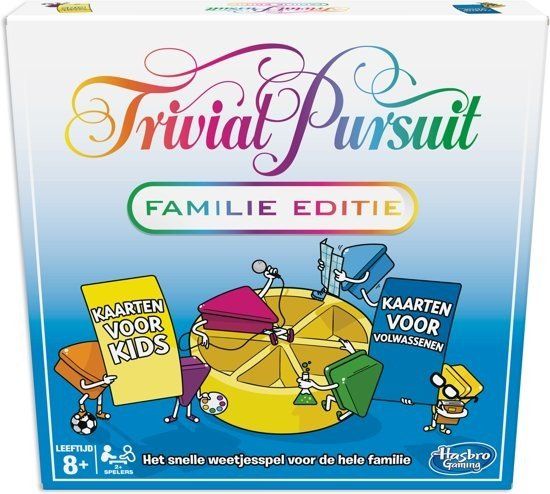 Trivial Pursuit Familie Editie (Bordspellen), Hasbro