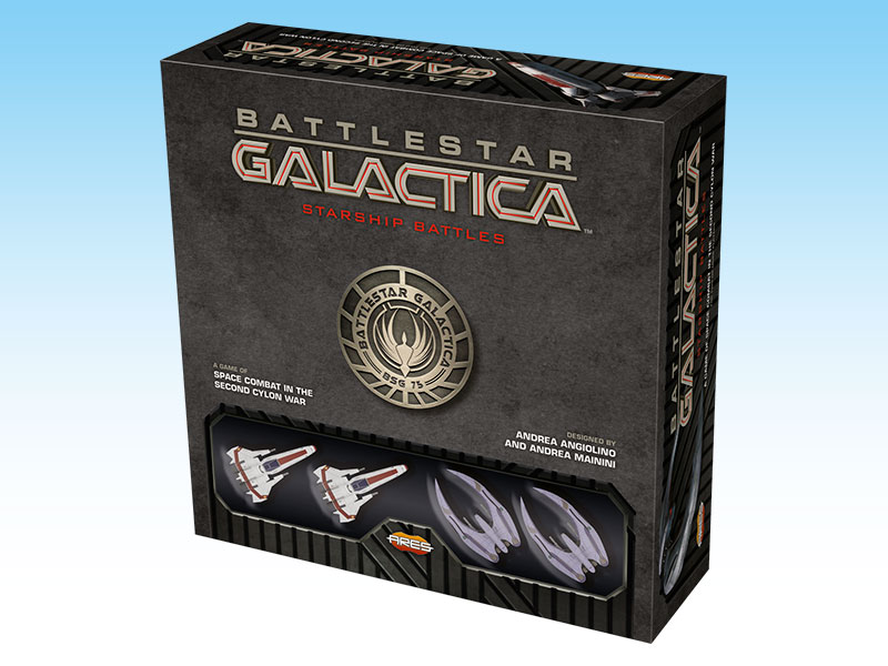 Battlestar Galactica - Starship Battles Starter Set (Bordspellen), Ares Games