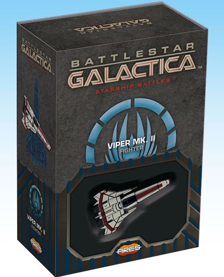 Battlestar Galactica - Starship Battles Uitbreiding: Viper MK. II (Bordspellen), Ares Games