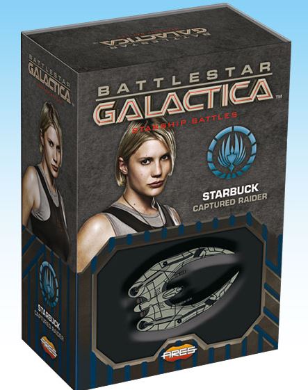 Battlestar Galactica - Starship Battles Uitbreiding: Starbuck's Captured Raider (Bordspellen), Ares Games