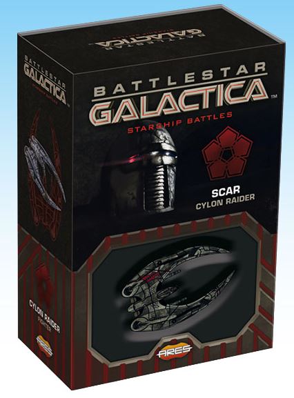 Battlestar Galactica - Starship Battles Uitbreiding: Scar's Cylon Raider (Bordspellen), Ares Games
