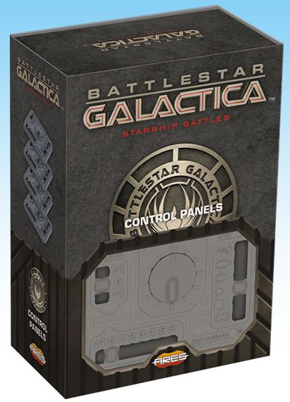 Battlestar Galactica - Starship Battles Uitbreiding: Additional Control Panels (Bordspellen), Ares Games