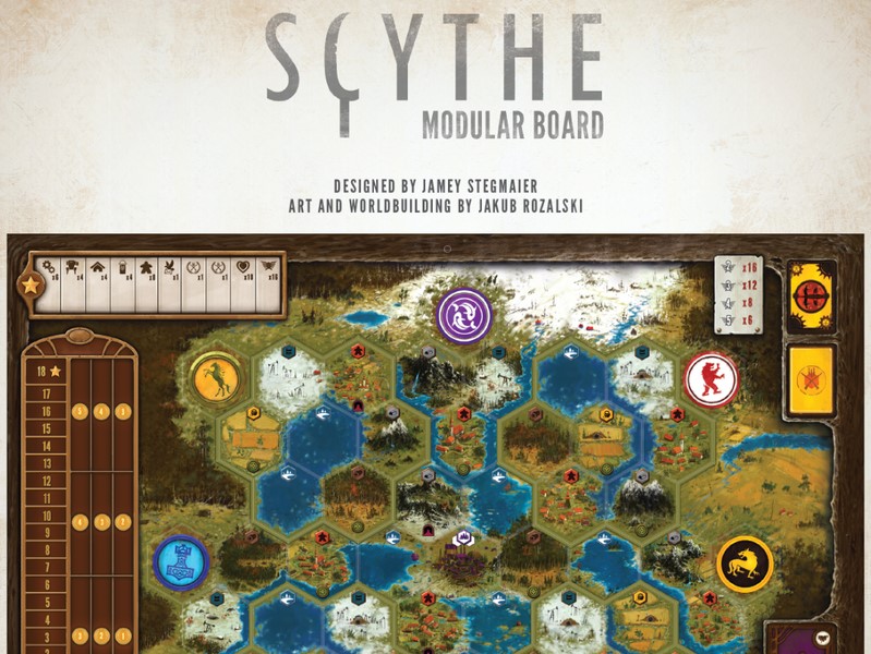 Scythe Modular Board (Bordspellen), Stonemaier Games