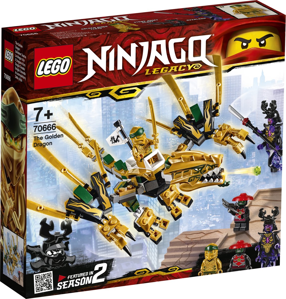 Boxart van Legacy De Gouden Draak (Ninjago) (70666) (Ninjago), Ninjago