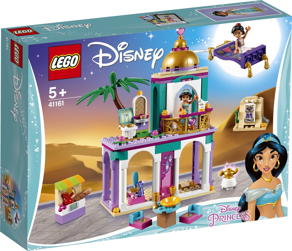 Boxart van Aladdins en Jasmines Paleisavonturen (Disney Princess) (41161) (DisneyPrincess), Disney Princess