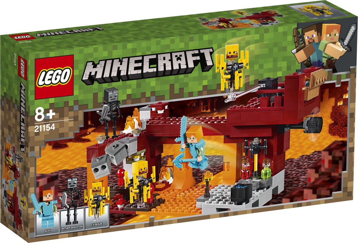 Boxart van De Blaze Brug (Minecraft) (21154) (Minecraft), Minecraft