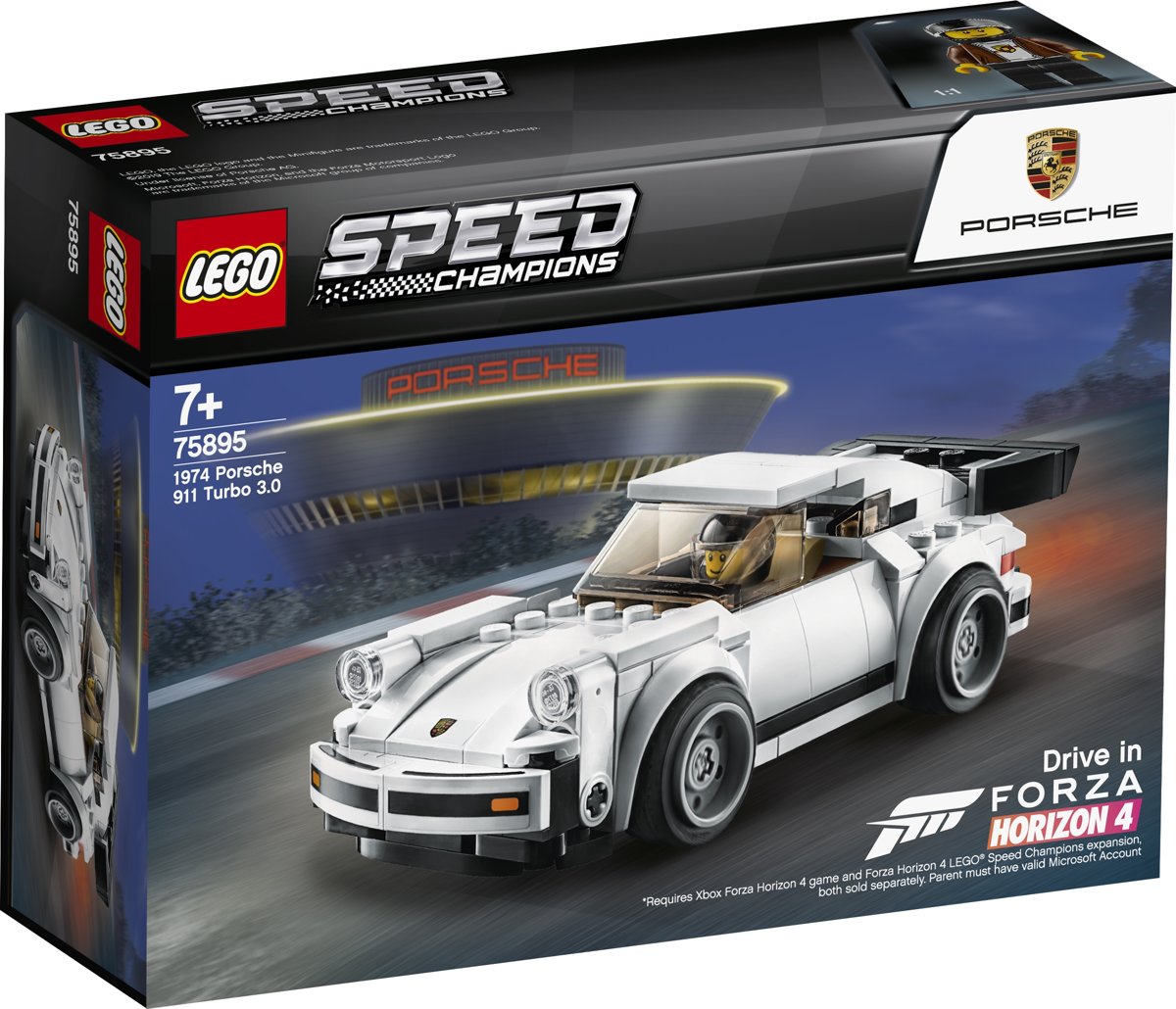 Boxart van 1974 Porsche 911 Turbo 3.0 (Speed Champions) (75895) (Speed), Speed Champions