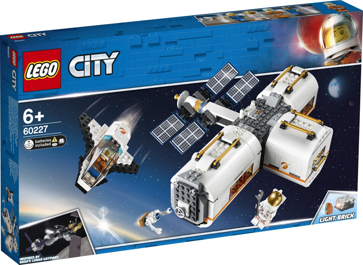 Boxart van Ruimtevaart Ruimtestation op de Maan (City) (60227) (City), City