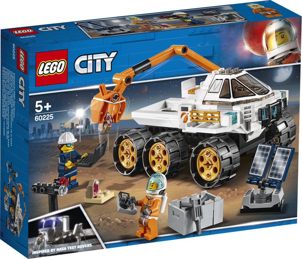 Boxart van Ruimtevaart Testrit Rover (City) (60225) (City), City