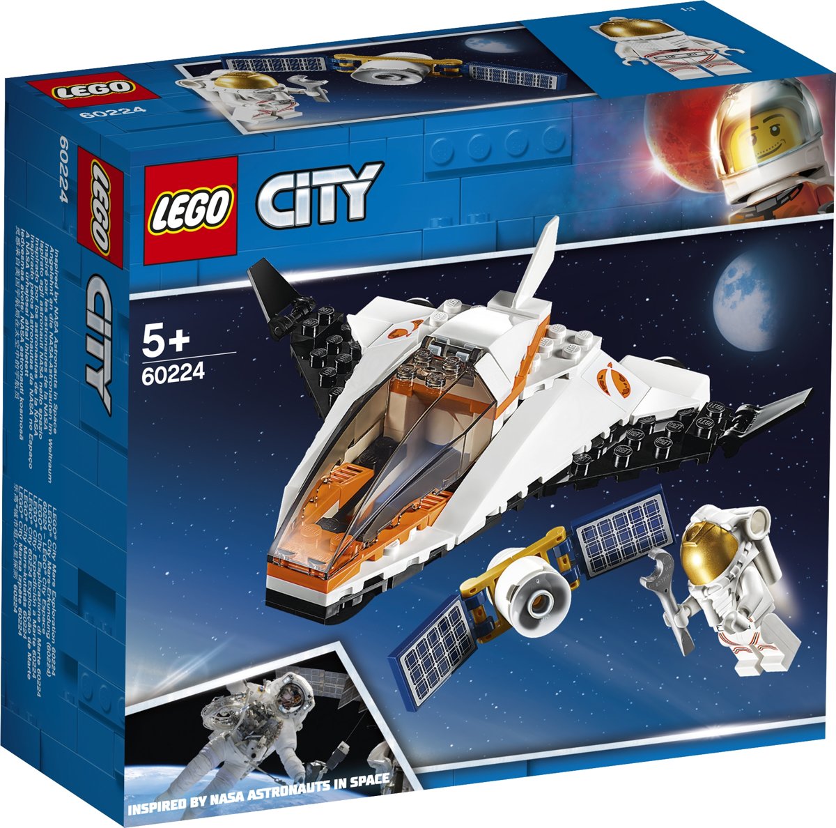 Boxart van Ruimtevaart Satelliettransportmissie (City) (60224) (City), City